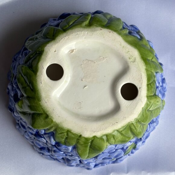 Violet Flower Ceramic Bowl - Picture 4 of 5